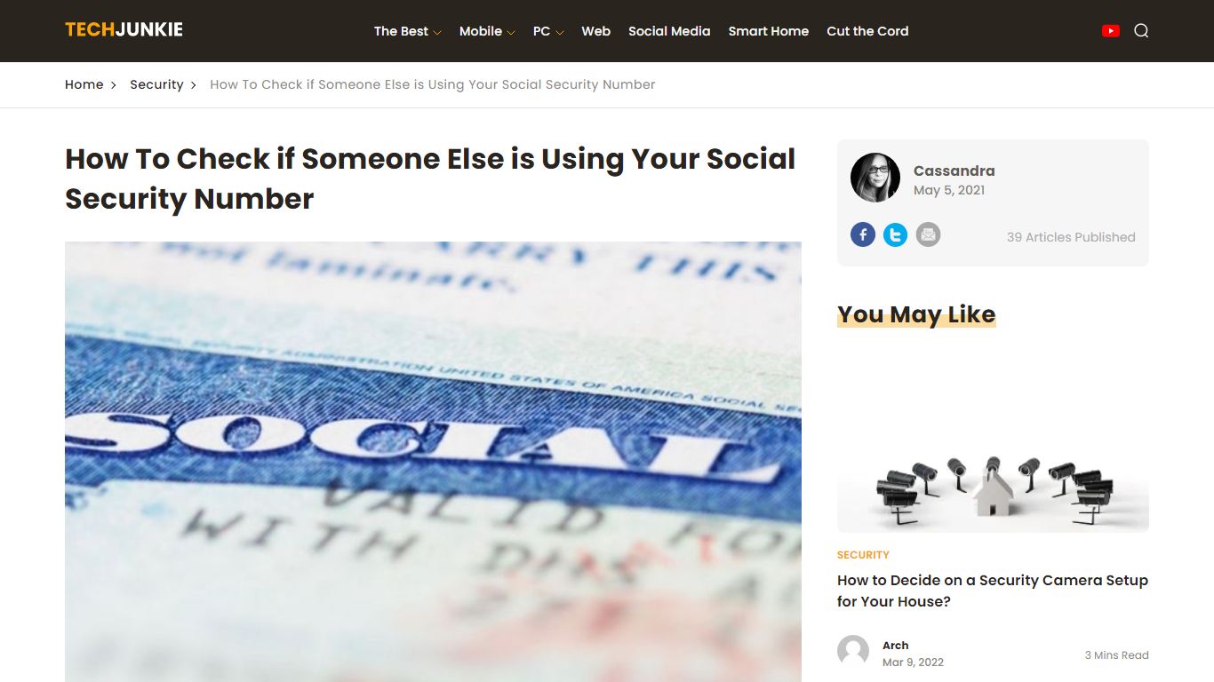 How To Check if Someone Else is Using Your Social Security Number